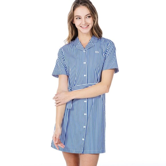 Lacoste Live Stripe Shirt Dress - Picture 1 of 8